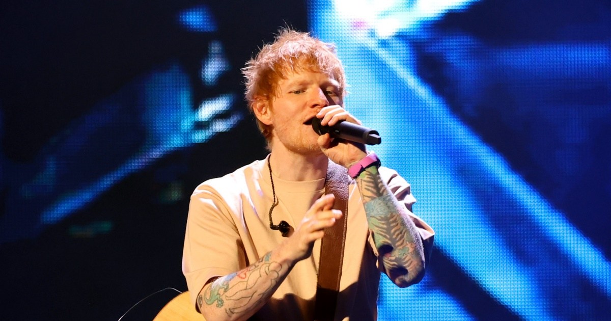 Ed Sheeran's Gillette Stadium Concerts Cancelled Amid Weather Concerns