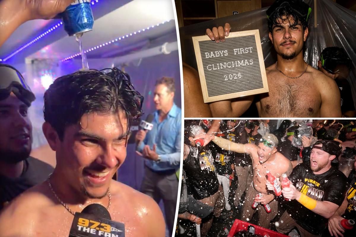 Ethan Salas Sparks Controversy After Padres' Boozy Playoff Celebration