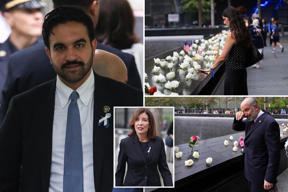 Families' Heartfelt Tributes at Ground Zero on 9/11 Anniversary