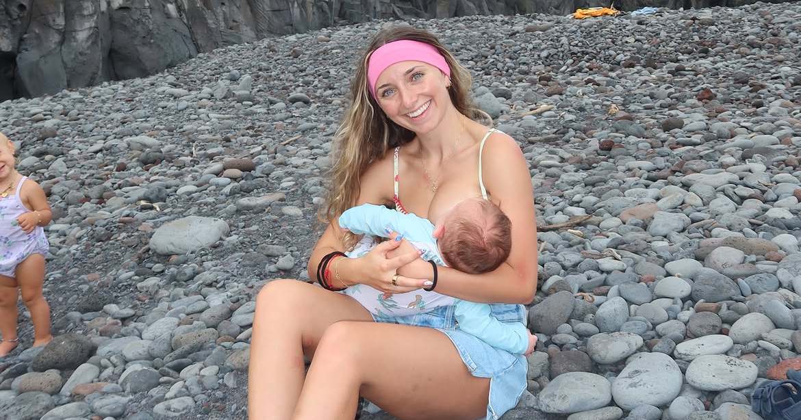 Brooklyn McKnight Sparks Debate with Bold Breastfeeding Photos